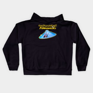 Vintage parliament funkadelic UFO Kids Hoodie